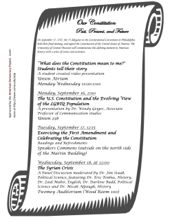 2013 - University of Central Missouri