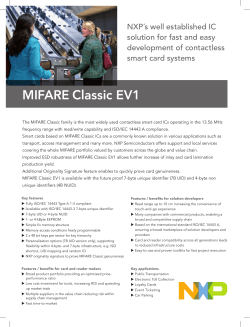 MIFARE Classic EV1