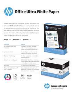 Office Ultra White Paper