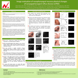 Image Evaluation of Nasopharyngeal Mucosa Physical Change of