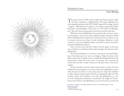 Introduction - Journal of World