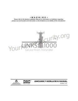 Installation Manual