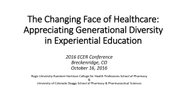 The Changing Face of Medicine: The Next Generation of Practitioners