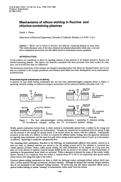 Mechanisms of silicon etching in fluorine- and chlorine
