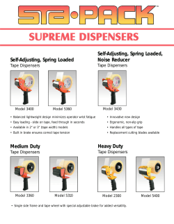 Self-Adjusting, Spring Loaded Self-Adjusting, Spring Loaded, Noise