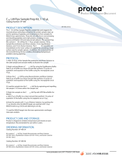 SP-400 - Product Information Document
