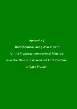 A1677_R1340_PER_Appendix J Photochemical Smog