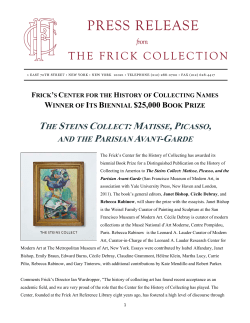 2015 - The Frick Collection