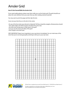 Amsler Grid - groton eye center