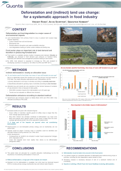 Deforestation and