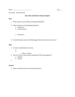 7 Mauryan Gupta Empires Notes