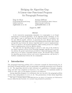 Bridging the Algorithm Gap: A Linear-time Functional