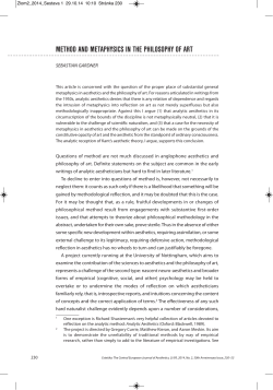 pdf - Estetika: The Central European Journal of Aesthetics