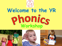 Support your child with Phonics