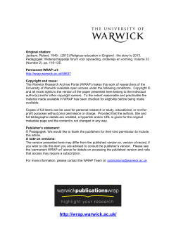 - Warwick WRAP