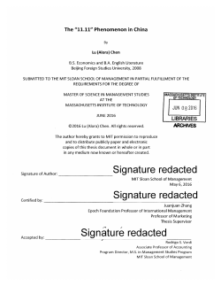 "11.11" Phenomenon in China