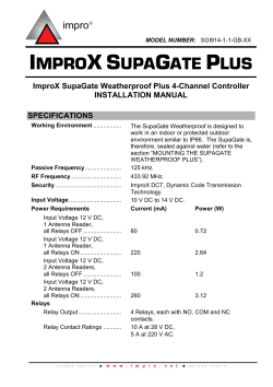 ImproX SupaGate Weatherproof Plus 4-Channel