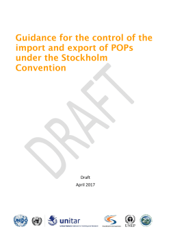NIP Guidance Import Export POPs