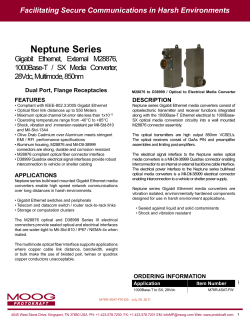 Neptune Series - Moog Protokraft