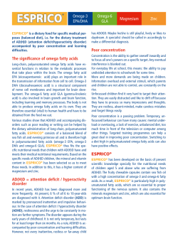 Omega-3 EPA/DHA Omega-6 GLA Magnesium Zinc The