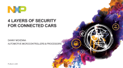 Security Solutions for the Connected Car