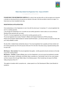 File - Ribble Valley Netball Club