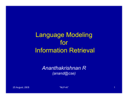 Lecture slides