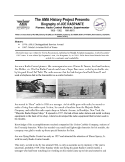 Raspante - Academy of Model Aeronautics