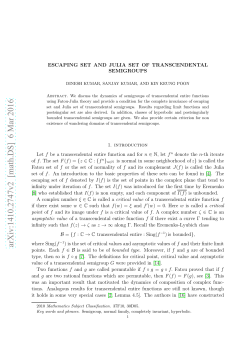 Escaping set and Julia set of transcendental semigroups
