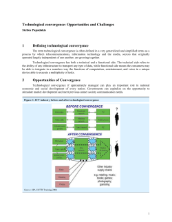 Technological convergence