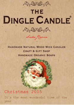 Christmas 2015 - Dingle Candle