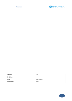 Chapter I : A brief introduction of S8