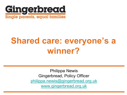 Shared care: everyone`s a winner?