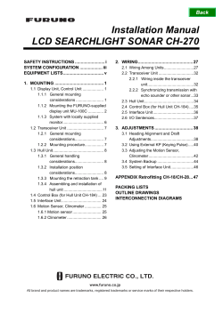 CH270 Installation Manual D 6-3-10
