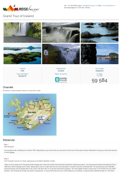 Grand Tour of Iceland