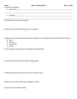 Chap. 12 Review Sheet Due: Fri. 1/22 1. Record the definition