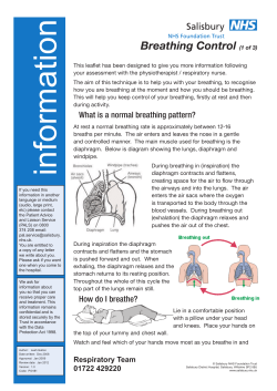 Breathing Control (1 of 3) - ICID (Salisbury)