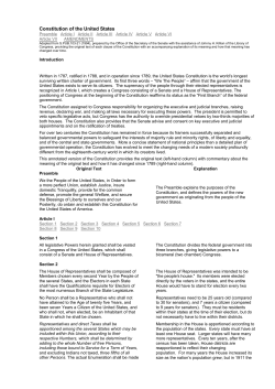 Constitution of the United States