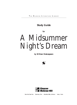 A Midsummer Night`s Dream