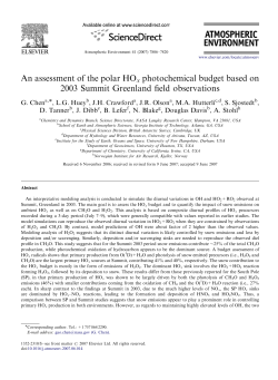 An assessment of the polar HOx photochemical budget based on