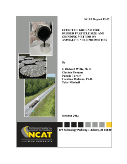 Progress Report - Auburn Engineering