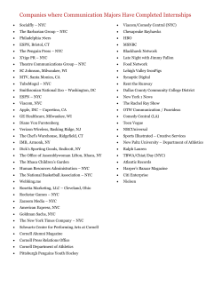 Companies where Communication Majors Have