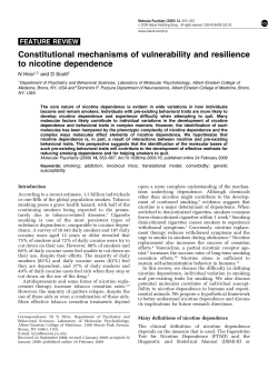 Constitutional mechanisms of vulnerability and resilience to