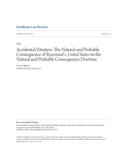 Accidental Vitiation: The Natural and Probable Consequence of