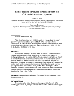 preprint - Our Research - American Museum of Natural History