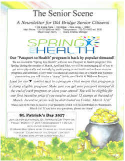 March 2017 Newsletter