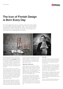 The Icon of Finnish Design is Born Every Day
