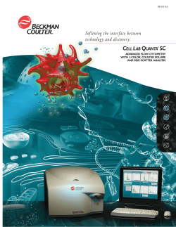 BR-10115A: Cell Lab Quanta™ SC -- Advanced