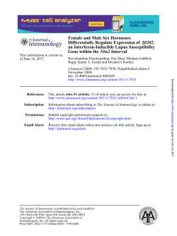 Studies - The Journal of Immunology