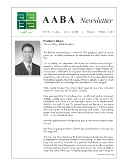 Mar/Apr 2009 Issue - Asian American Bar Association of the Greater
